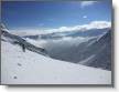 Sur la banquette pour prendre pied dans le vallon du col du villonet