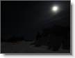 Sortie presque pleine lune Croix de Chamrousse