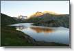 Lac Bramant & Mont Pe&#769;aiaux au lever du jour