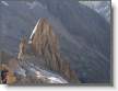 Aiguille Dibona un peu avant l'Aiguille Centrale du Soreiller