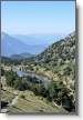 Le lac Achard vu du Col de l'Infernet