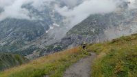 Tour du Mont Blanc 2024-09-02: J3 - Descente du Grand Col Ferret