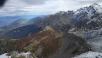 Col du Loup 2023-10-28: Pointe de la Sitre, et Jean Collet en arrire plan