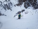 Petit Veymont et Rochers du Parquet 2026-02-01: Et finish par le couloir NW de Chamoux