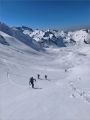 Tour et Pic Sud du Merlet 2026-03-19: Remont�e au col du Merlet
