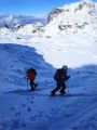 Chamrousse collective 2023-11-11: Remonte au col de Leyssine