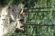 Tour du Mont Blanc 2024-09-02: J2 - Monte vers l'alpage de Bovine
