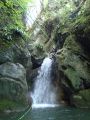 Petit canyon de fin de saison : Versoud inferieur 2025-10-12: Tyrolienne splash !