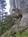 Dent de Crolles, par le sangle Barrere 2025-06-01: Le sangle pour rejoindre l'Arche