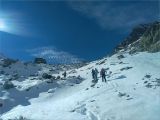 Tour du Pic du Pin par le col de l'Aigleton 2022-11-06: Merci  Adle qui nous a ouvert la voie enneige