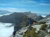 Obiou (2789m) 2023-09-30: Vue sur le sud du Dvoluy